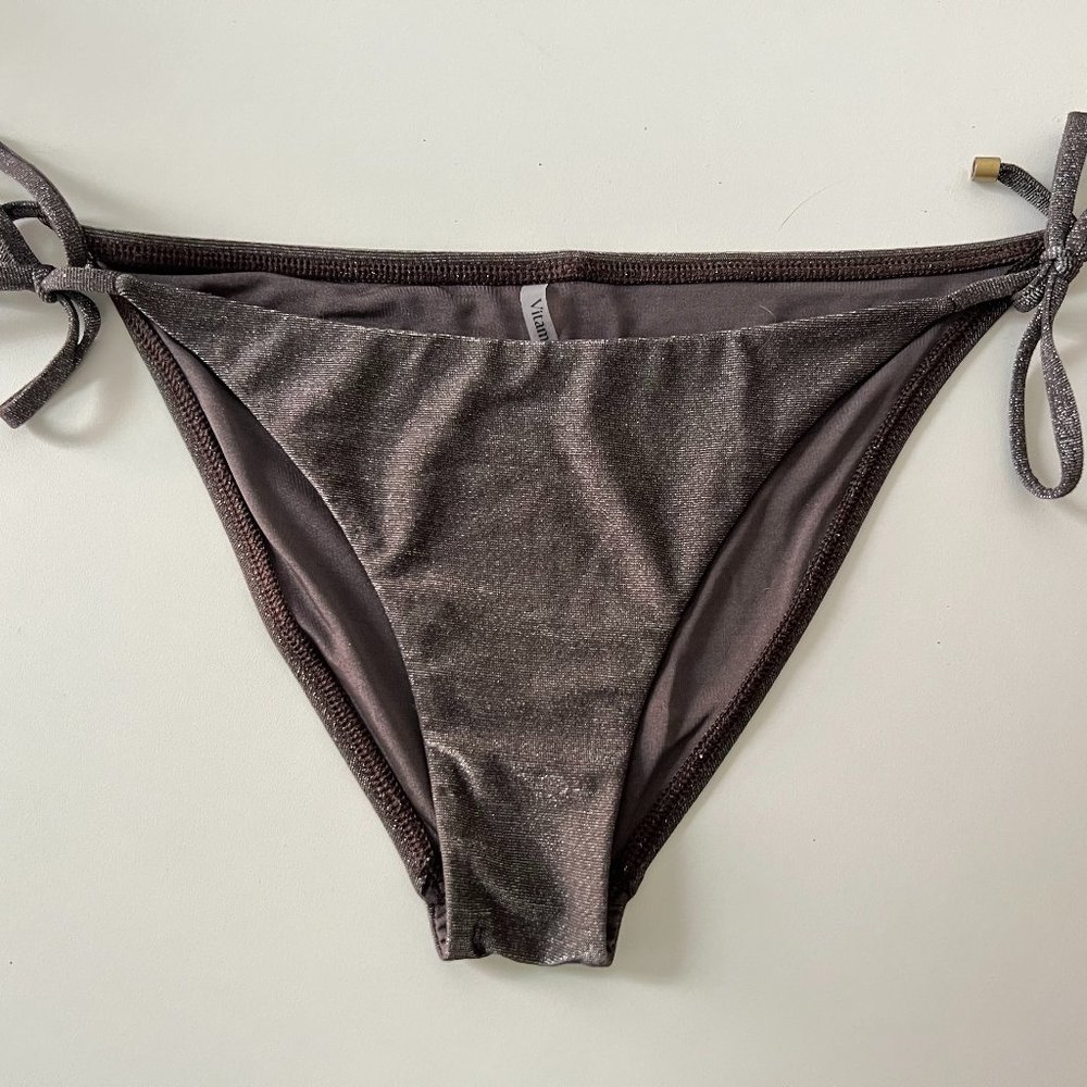 Vitamin A Metallic Bikini Bottom
